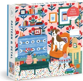 GALISON Čtvercové puzzle Vzor květ