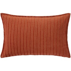 Ib Laursen Bavlněný povlak na polštář Rust Stripe 40 × 60 cm, oranžová barva, textil
