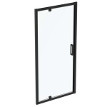 IDEAL STANDARD - Connect 2 Pivotové sprchové dveře 90 cm, černá/čiré sklo K9270V3