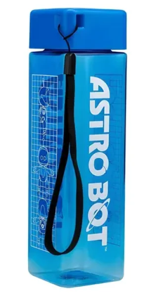 Paladone Láhev Astro Bot modrá / Láhev / 500 ml / plast / šroubovací víčko (PP15507ABEPM)