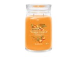 YANKEE CANDLE Farm Fresh Peach svíčka 567g / 2 knoty (Signature velký)