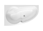 Asymetrická vana Laguna Luiza 150x95 cm akrylát levá LU1500L LU1500L