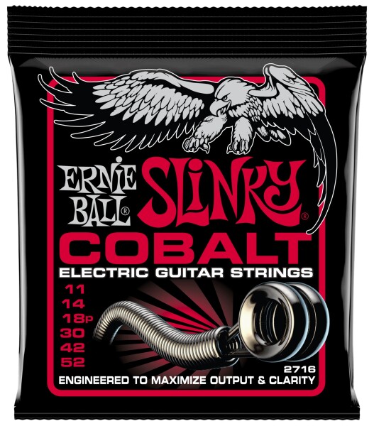 Ernie Ball 2716 Cobalt Burly Slinky