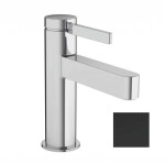 HANSGROHE - Finoris Umyvadlová baterie s výpustí Push-Open, EcoSmart, CoolStart, matná černá 76012670