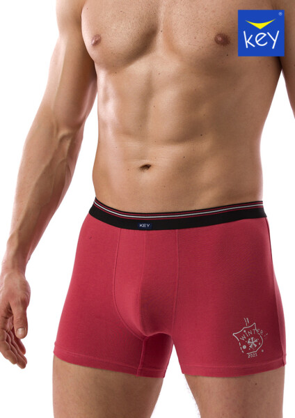 PÁNSKÉ BOXERKY MXH 763 B21 červená M