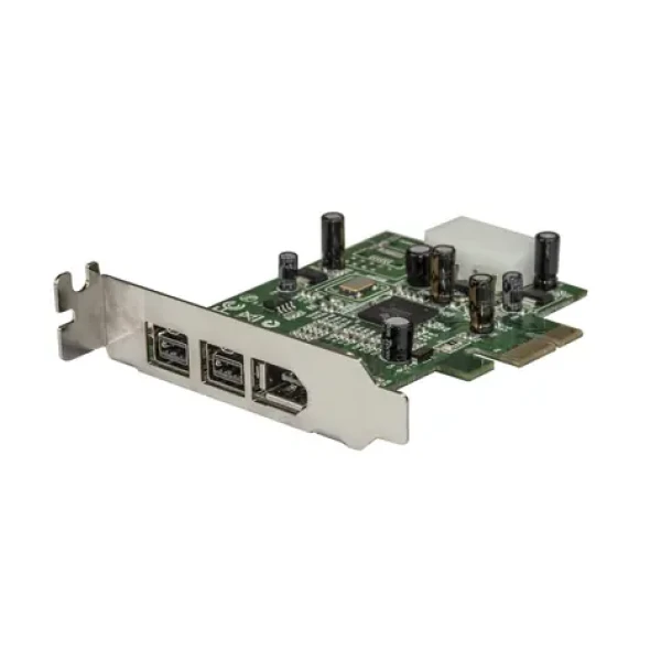 StarTech PCI Express FireWire karta / Řadič / PCIe / IEEE 1394 FireWire / zelená (PEX1394B3LP)