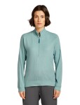 ICEBREAKER Wmns 260 Waffle Knit Wander LS Half Zip, Hydro (vzorek) velikost: S