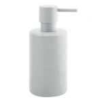 Spirella TUBE-Matt dávkovač mýdla matně bílý / keramika / 300 ml (7610583217325)