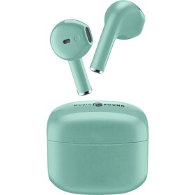 Cellularline In Ear Headset Bluetooth®, Bez kabelu zelená Nabíjecí pouzdro