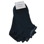 Bushman Pánské i dámské ponožky Flat Set 2,5 černé 39-42