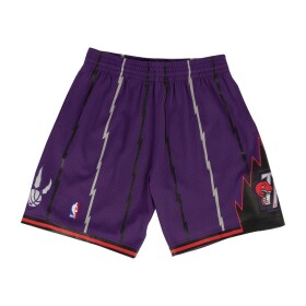 Mitchell & Ness Pánské kraťasy Toronto Raptors NBA 1998-99 Swingman Shorts - Fialová Velikost: L