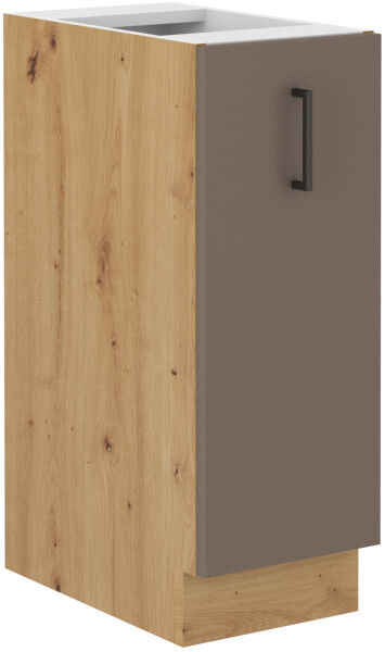 Spodní skříňka Bolonia 30 D CARGO BB Barva korpusu: Dub artisan, Barva dvířek: Truffle Grey