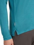ICEBREAKER Mens 125 Cool-Lite Sphere III LS Tee, Topaz (vzorek) velikost: M