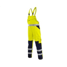 Kalhoty NORWICH reflexní s laclem pánské žluté - DOPRODEJ 50 - žluté