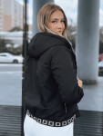 Dámská bunda s kapucí SELENE černá FashionStreet TY3751 XL