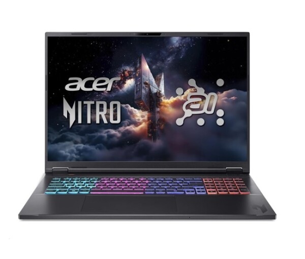 ACER NTB Nitro 18 AI (AN18-61-R3KG),AI 9 365,18" 2560x1600,32GB,1TB SSD,RTX 5060,W11 Home,Obsidian Black EDF_11294791