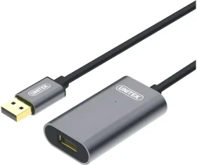 Unitek Y-3004 / Prodlužovací kabel USB / USB 3.0 se zesilovačem signálu / USB-A (M) - USB-A (F) / 5 m (Y-3004)