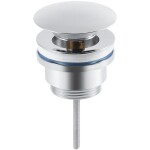 CERANO Umyvadlová výpusť - 5/4“ click-clack - univerzální - chrom