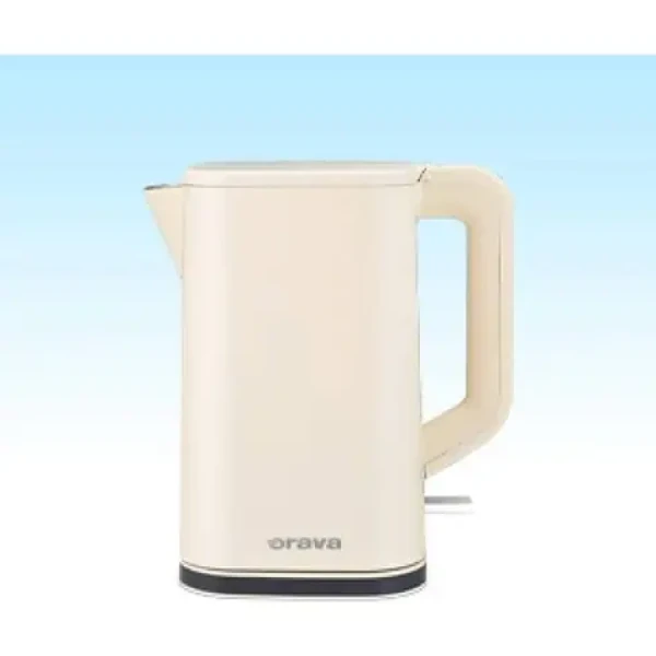 Orava VK-4412 C černo-stříbrná / Skleněná varná konvice / 1.7L / 2200W / podsvícení (VK-4412 C)