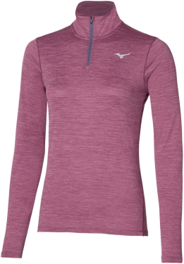 Běžecké tričko Mizuno Impulse Core LS HZ Tee J2GAA71664 Velikost textilu: M