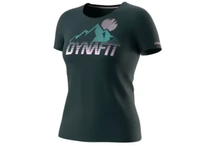 Dynafit Dámské triko Transalper Graphic S/S Tee W fialová