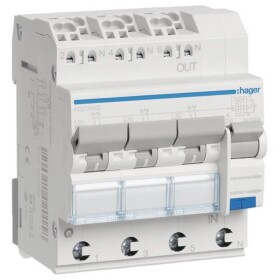 Hager ADZ366D proudový chránič/elektrický jistič 4pólový 16 A 0.03 A 230 V