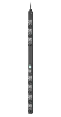 APC NetShelter PDU Advanced černá / Rozvodná jednotka PDU / měřená / 3 fáze / 415V / 20A / 40 zásuvek (APDU11250ME)