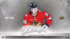 Hokejové karty NHL 2026-27 Upper Deck MVP Hockey Retail Balíček