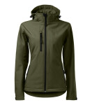 Performance softshellová bunda dámská military 2XL