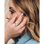 LUNICA Stříbrný zásnubní prstýnek S Velikost prstenu: 6 (EU: 51-53) 0937_6