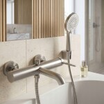 REA - Sprchová hadice Brush Nickel 150 cm REA-08022