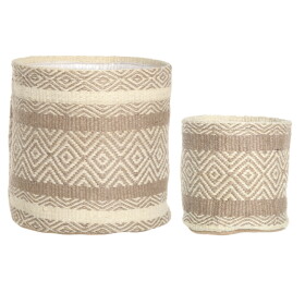 Chic Antique Jutový obal na květináč Nature menší, přírodní barva, proutí