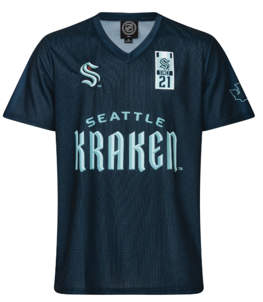 FOCO Pánské Tričko Seattle Kraken Soccer Style Jersey Velikost: