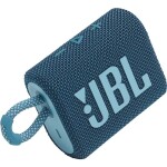 JBL GO 3 modrá / Přenosný reproduktor / Bluetooth / výdrž 5 hodin / IPX7 (JBL GO3BLUE)