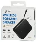 LogiLink přenosný Bluetooth reproduktor černá / Reproduktor / Bluetooth 5.3 / FM rádio / microSD, USB, AUX (SP0057)