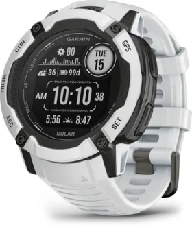 Rozbaleno - Garmin Instinct 2X Solar 50mm Whitestone / chytré hodinky / GPS / BT / rozbaleno (010-02805-04.rozbaleno)
