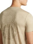 ICEBREAKER Mens Merino 150 Tech Lite SS Tee Forest Footsc, Bay Heather (vzorek) velikost: M