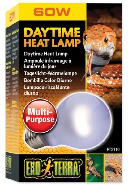 Exo Terra Daytime Heat 60W / Žárovka do terária / Denní spektrum / UVA záření (107-PT2110)