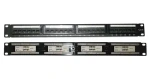 XtendLan / Patch panel / 19" / 24 portů / Cat6 / LSA/110 (XL-PP19-24C6UD)