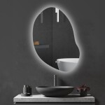 REA - Zrcadlo LED 80x60cm CLOUD C HOM-05504