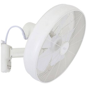Lucci AIR Breeze nástěnný ventilátor 50 W (Ø x v) 460 mm x 460 mm bílá