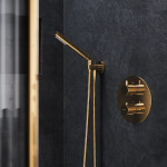 OMNIRES - Koleno ruční sprchy zlatá /GL/ T87GL