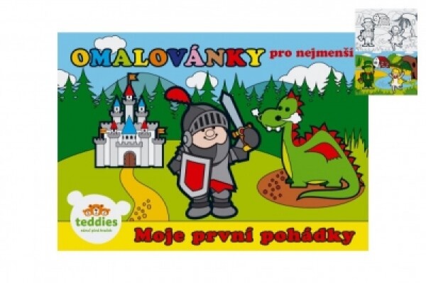 Moje první pohádky - Omalovánky