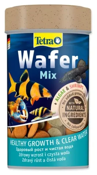 TETRA Krmivo Wafer Mix 100 ml / Potápivé tablety / Pro ryby a raky u dna (A1-128965)