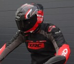 Kožená bunda Xrc Moos 2.0 Hlt men blk/red/wht - 56 / červená