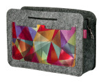 Bertoni Organizér do plstěné tašky Ragtime Multicolour 26 cm x 18 cm x 8 cm