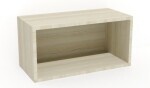 Nábytek Mikulík Obývací stěna CUBE č. 7 horní otevřená nika š. 60 cm MIK-279367258