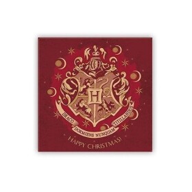 Harry Potter Magnet - Bradavice (červený)