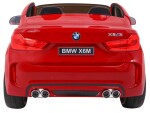 Mamido Elektrické autíčko BMW X6 M dvoumístné XXL lakované červené