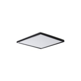 SAPHO - AZPO stropní LED svítidlo, 225x225, 12,3W, 3000/4000/6000K, IP54, černá mat 31531